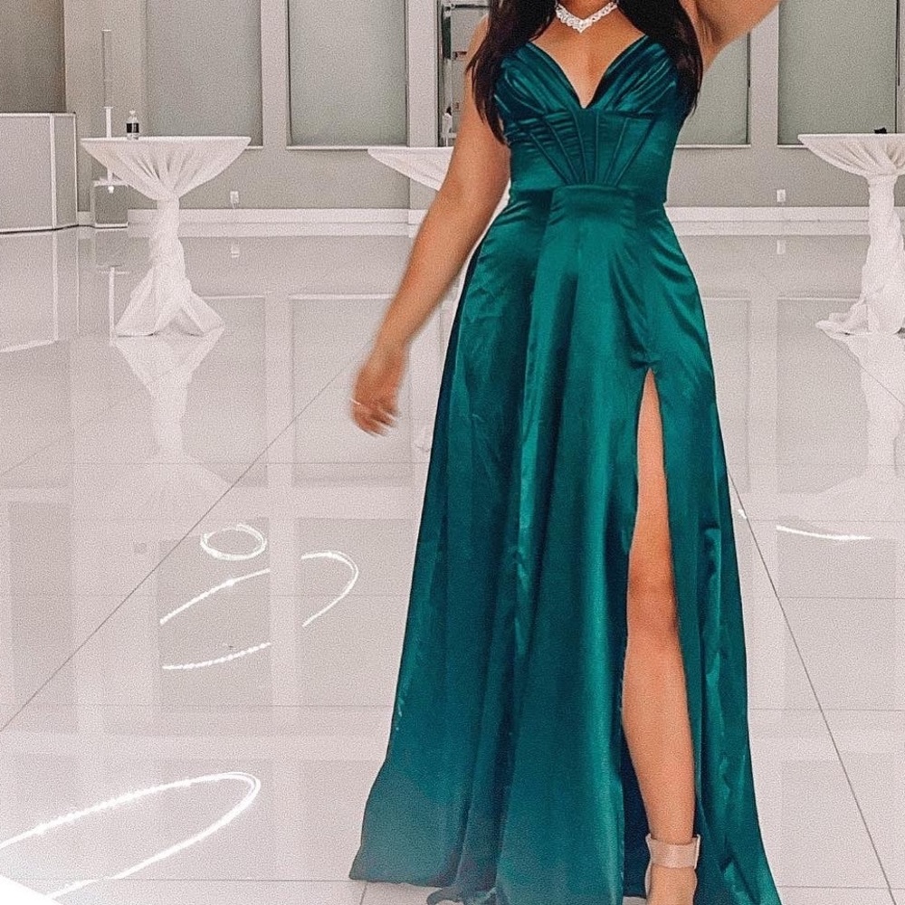 Windsor Green Wedding Guest Dress